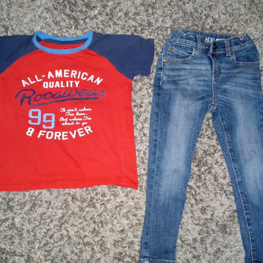 Boy shirt and pants set